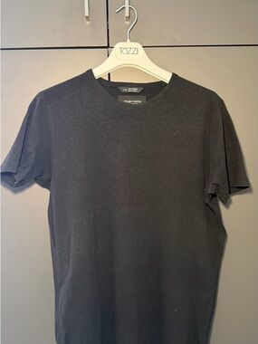 Wings + Horns Short Sleeve Crew Tee in Black